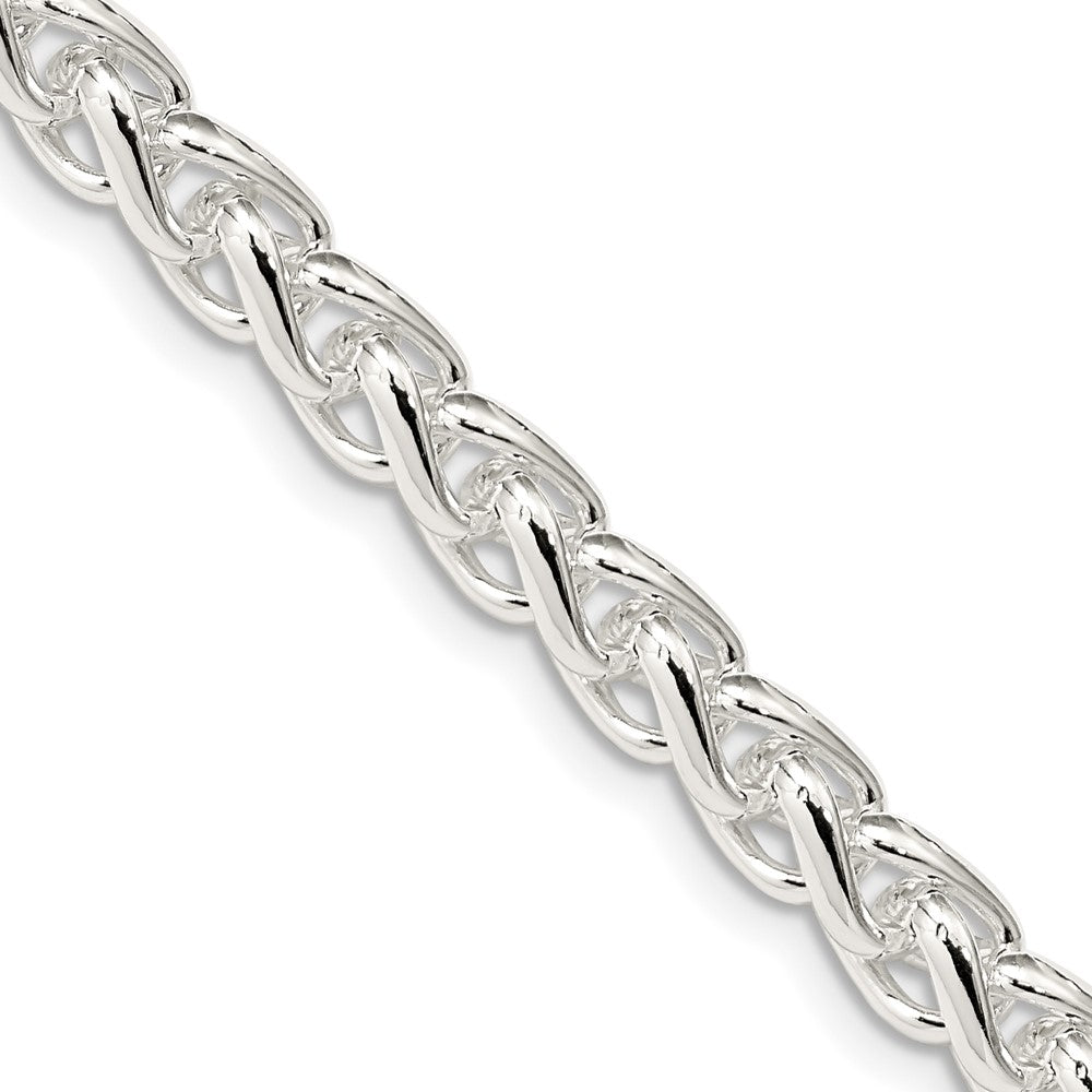 Sterling Silver 6mm Round Spiga ChainQSP250