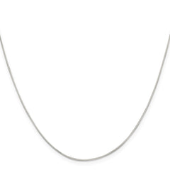 Sterling Silver .7mm Square Snake ChainQSQ020