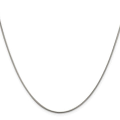 Sterling Silver .8mm Square Snake ChainQSQ025