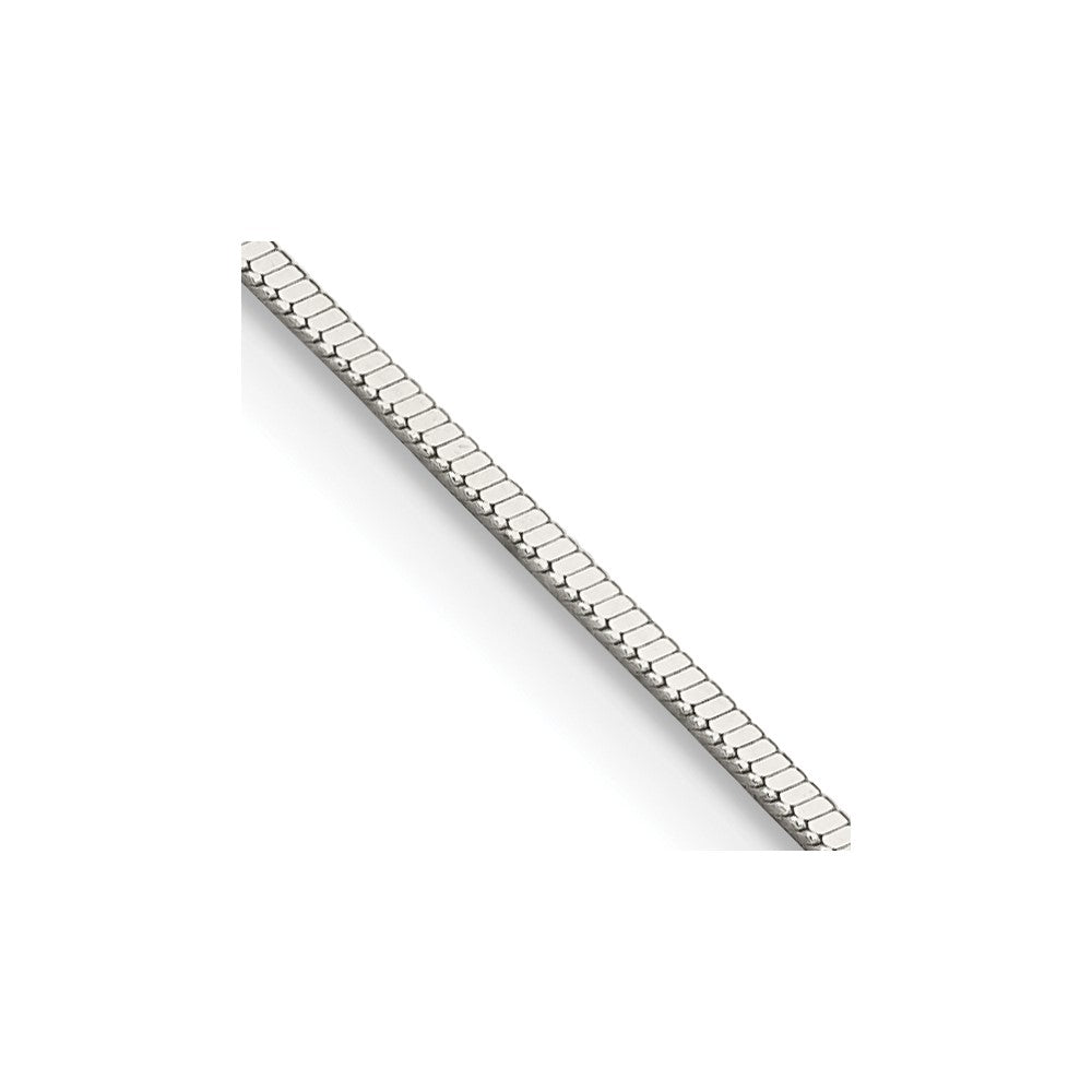 Sterling Silver .8mm Square Snake ChainQSQ025