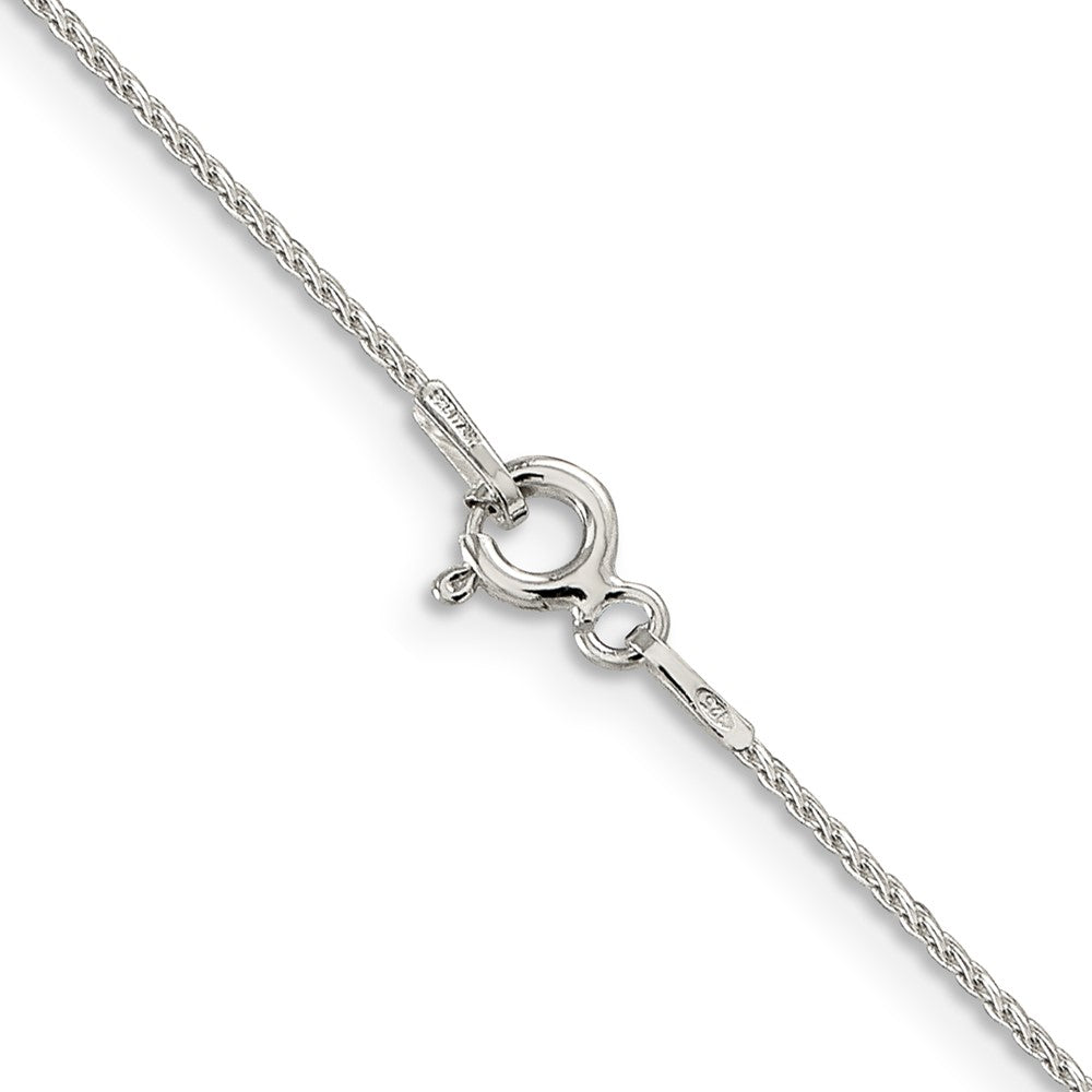 Sterling Silver .85mm Diamond-cut Round Spiga ChainQSR025