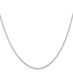 Sterling Silver .95mm Diamond-cut Round Spiga ChainQSR030