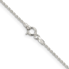 Sterling Silver 1.25mm Diamond-cut Round Spiga ChainQSR035