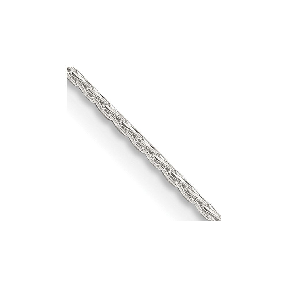 Sterling Silver 1.25mm Diamond-cut Round Spiga ChainQSR035