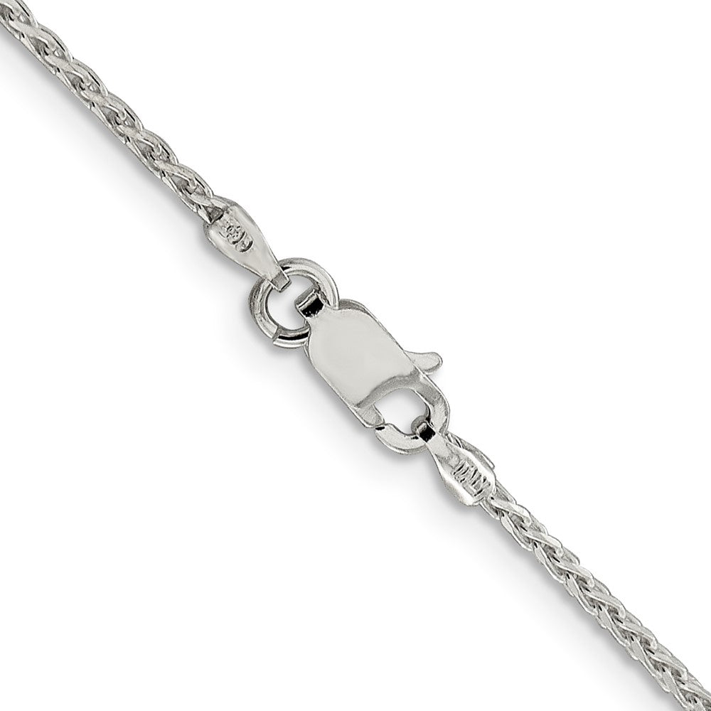 Sterling Silver 1.45mm Diamond-cut Round Spiga ChainQSR040