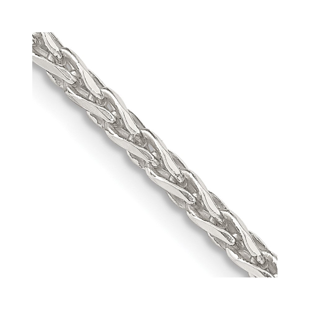 Sterling Silver 2.85mm Diamond-cut Round Spiga ChainQSR080