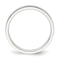 Sterling Silver 2mm Lightweight Flat Size 10 Band