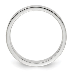 Sterling Silver 4mm Lightweight Flat Size 10 Band
