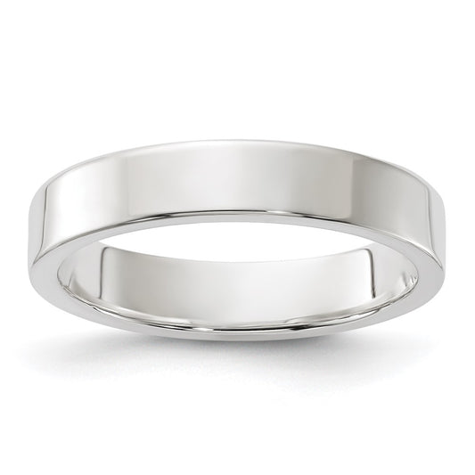 Sterling Silver 4mm Lightweight Flat Size 10 Band