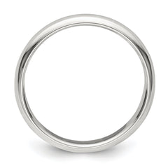 Sterling Silver 3mm Half Round Size 10 Band