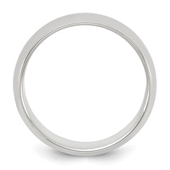 Sterling Silver 6mm Half Round Size 10 Band