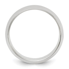 Sterling Silver 8mm Half Round Size 10 Band