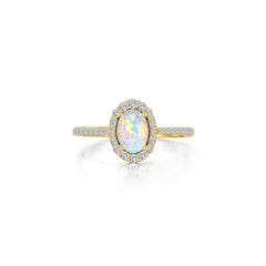 LAFONN Halo Engagement Ring R0296OPG05