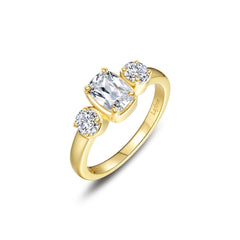 Regal Cushion-Cut Ring