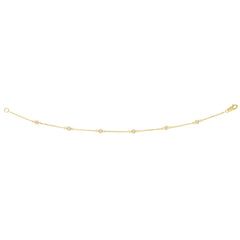 Yellow Gold Diamonds By The Yard Bracelet