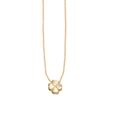 Yellow Gold Gold & Diamond Fashion Necklace