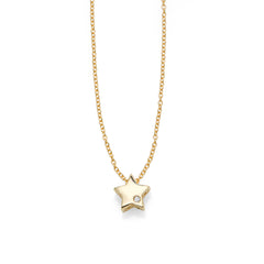 Yellow Gold Gold & Diamond Fashion Necklace
