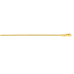 Yellow Gold Polished Lite Forsantina Necklace