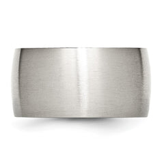 Chisel Stainless Steel Brushed 12mm Half Round Band
