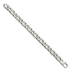Chisel Stainless Steel Polished 8.25 inch Link Bracelet SRB1100-8.25