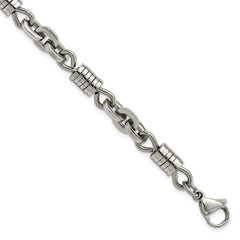 Chisel Stainless Steel Polished 9 inch Bracelet SRB161-9