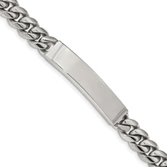 Chisel Stainless Steel Polished Curb Chain 8.25 inch ID Bracelet SRB2225-8.25