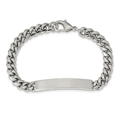 Chisel Stainless Steel Polished Curb Chain 8.25 inch ID Bracelet SRB2226-8.25