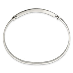 Chisel Stainless Steel Polished Flexible 4.75mm Bangle SRB2839