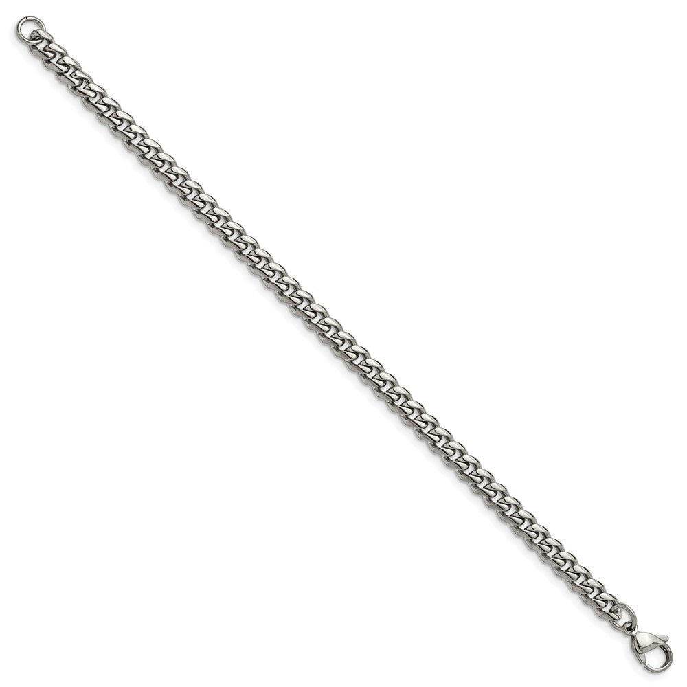 Chisel Stainless Steel Polished 6mm 8.25 inch Curb Bracelet SRB2910-8.25