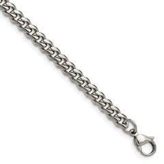 Chisel Stainless Steel Polished 6mm 8.25 inch Curb Bracelet SRB2910-8.25