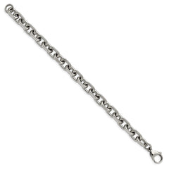 Chisel Stainless Steel Polished 8.5mm 8.75 inch Cable Bracelet SRB2913-8.75