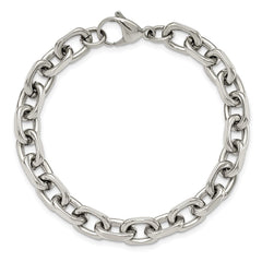 Chisel Stainless Steel Polished 8.5mm 8.75 inch Cable Bracelet SRB2913-8.75