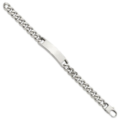 Chisel Stainless Steel Polished Curb Link 8.5 inch ID Bracelet SRB3086-8.5