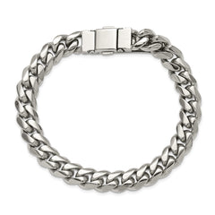 Chisel Stainless Steel Polished 10mm 8.25 inch Link Bracelet SRB3291-8.25