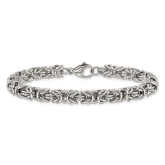Chisel Stainless Steel Polished 6mm 8.5 inch Fancy Link Bracelet SRB3303-8.5