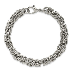 Chisel Stainless Steel Polished 8mm 8.5 inch Fancy Link Bracelet SRB3304-8.5