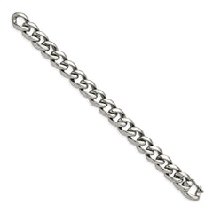 Chisel Stainless Steel Polished 8.25 inch Curb Link Bracelet SRB982-8.25