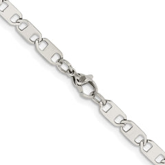 Chisel Stainless Steel Polished 5mm 22 inch Anchor ChainSRN1880