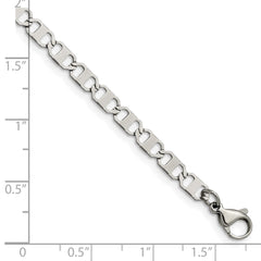 Chisel Stainless Steel Polished 5mm 7.5 inch Anchor Chain SRN1880-7.5