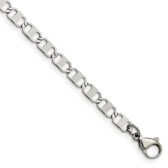 Chisel Stainless Steel Polished 5mm 7.5 inch Anchor Chain SRN1880-7.5