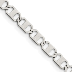 Chisel Stainless Steel Polished 5mm 18 inch Anchor ChainSRN1880