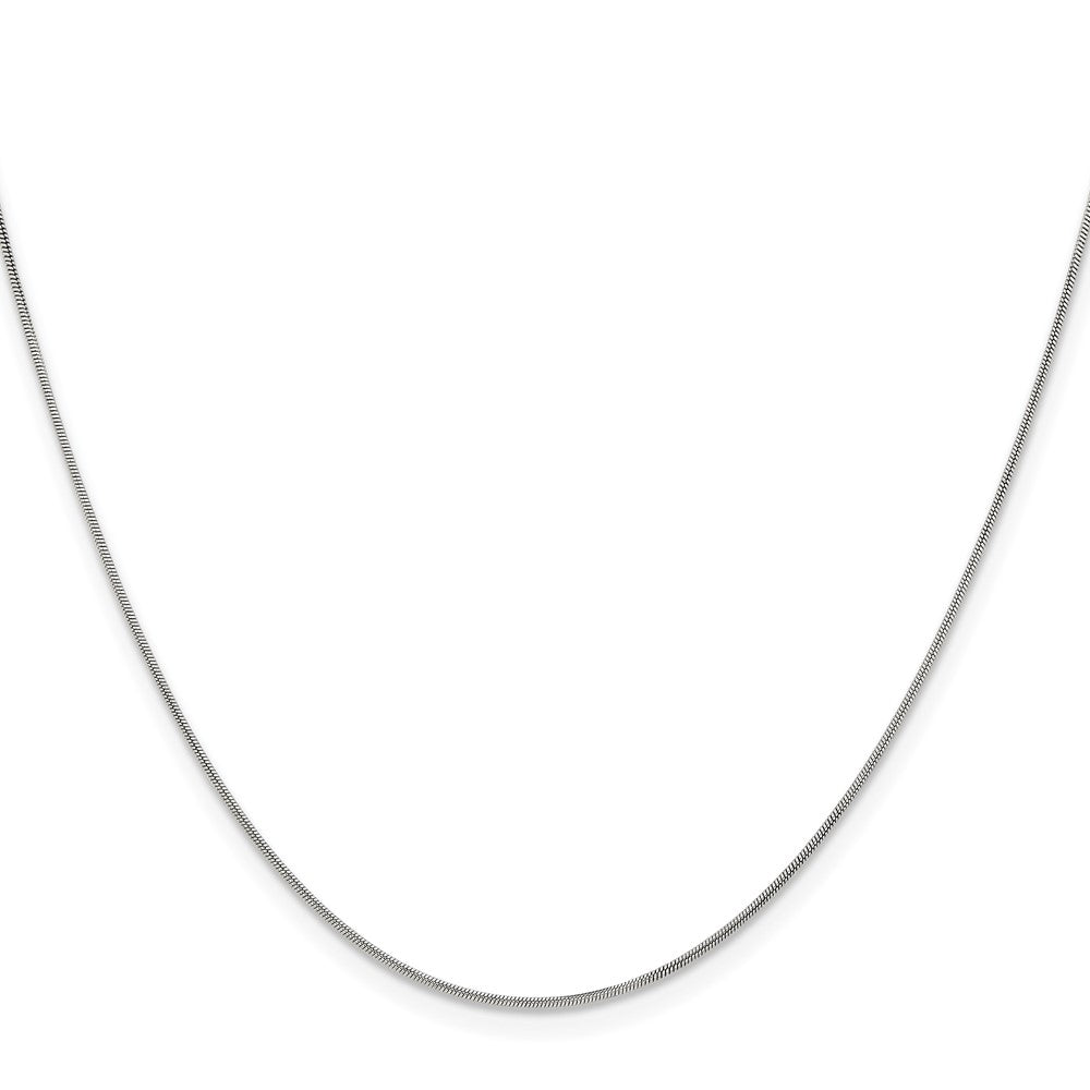 Chisel Stainless Steel Polished .90mm 18 inch Snake ChainSRN2021