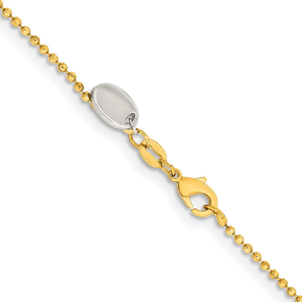 Chisel Gold-tone Brass 1.50mm Plated 24 inch Ball ChainSRN211