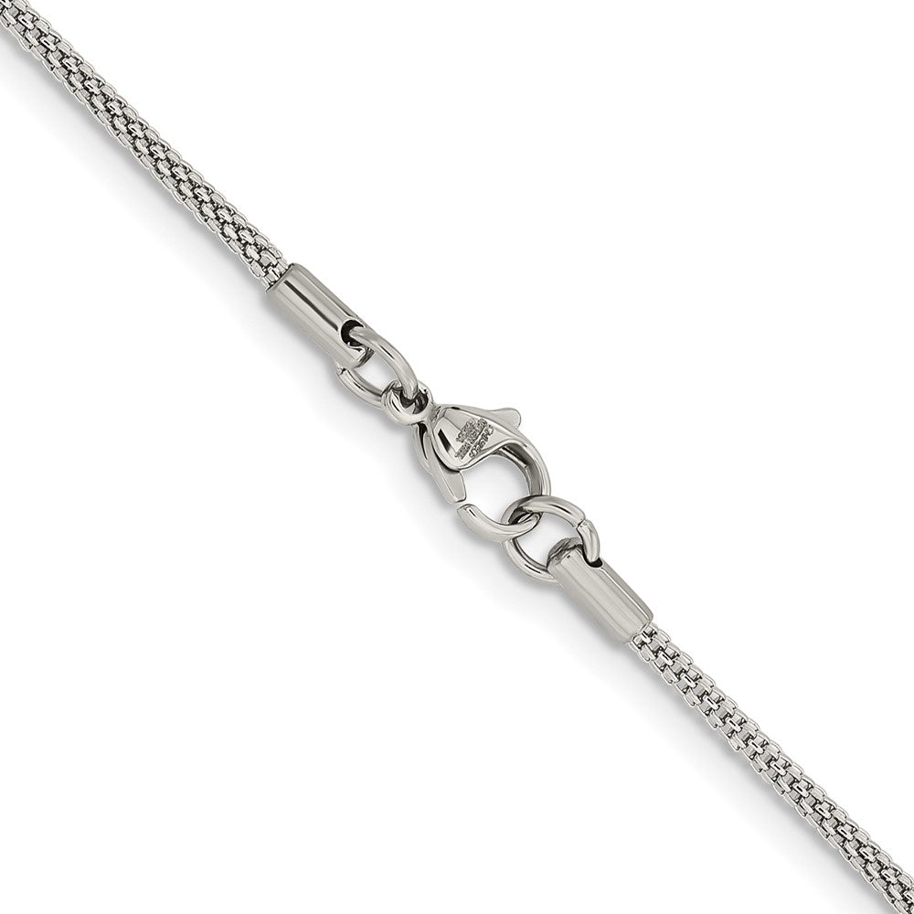 Chisel Stainless Steel Polished 2mm 22 inch Bismark ChainSRN218