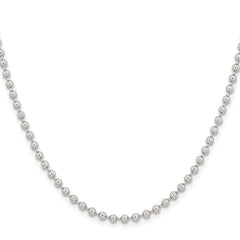 Chisel Stainless Steel Polished 3mm 20 inch Ball ChainSRN223