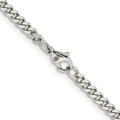 Chisel Stainless Steel Polished 4mm 22 inch Curb ChainSRN226