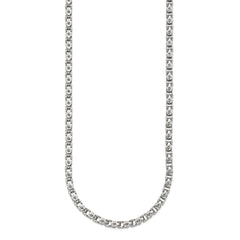Chisel Stainless Steel Polished 20 inch Fancy Circle Link ChainSRN2542