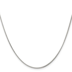 Chisel Stainless Steel Polished 1.2mm Square Snake 20 inch ChainSRN2866