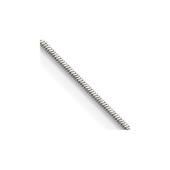 Chisel Stainless Steel Polished 1.2mm Square Snake 18 inch ChainSRN2866