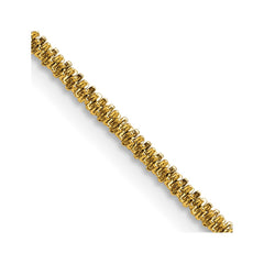 Chisel Stainless Steel Polished Yellow IP-plated 2.2mm 20 inch Cyclone ChainSRN2878GP